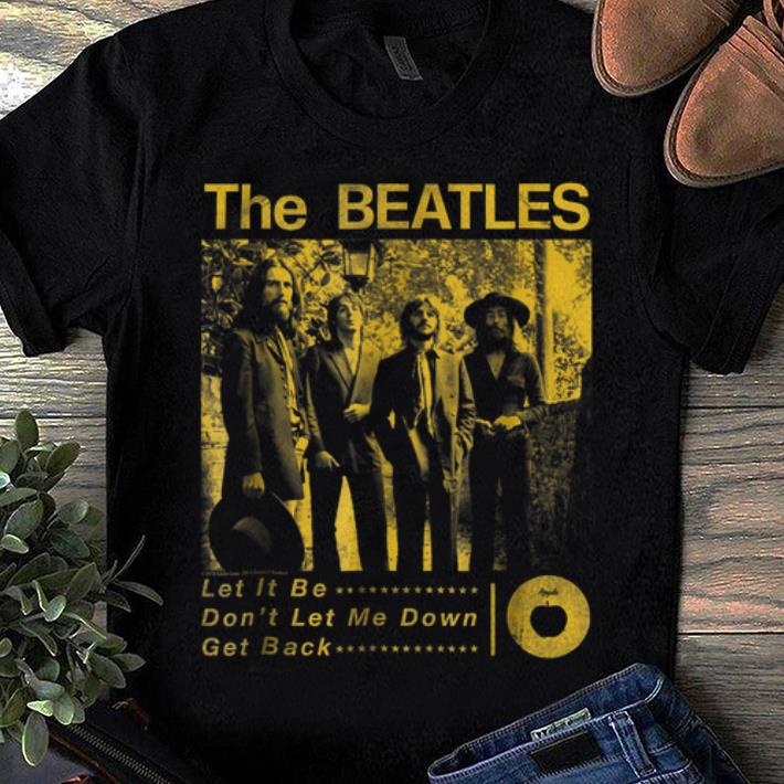 Top The Beatles Sepia 1969 shirt 1 - Top The Beatles Sepia 1969 shirt