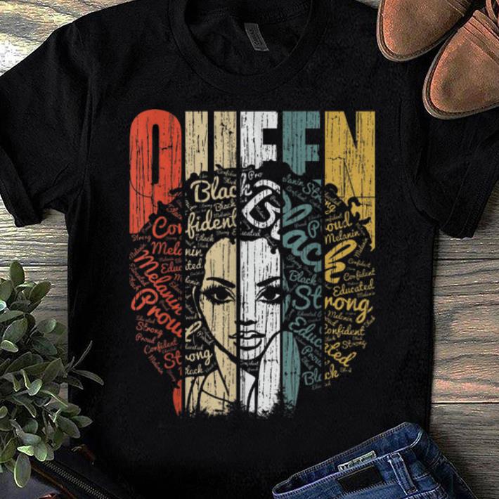 Top Vintage African American Queen Educated Strong shirt 1 - Top Vintage African American Queen Educated Strong shirt
