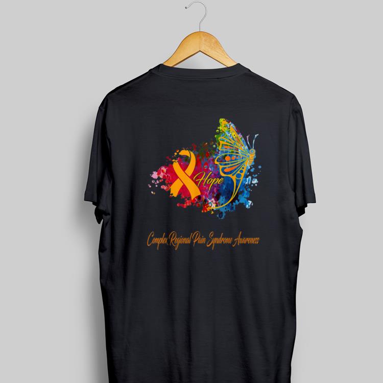 Awesome Hope Complex Regional Pain Syndrome Awareness Butterfly shirt 1 - Awesome Hope Complex Regional Pain Syndrome Awareness Butterfly shirt