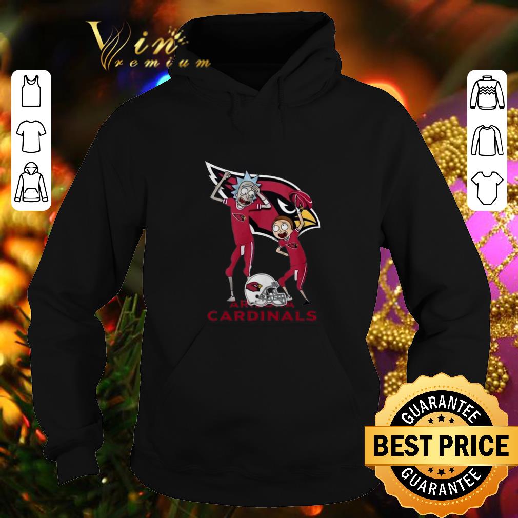 Cool Rick and Morty Arizona Cardinals shirt 4 - Cool Rick and Morty Arizona Cardinals shirt