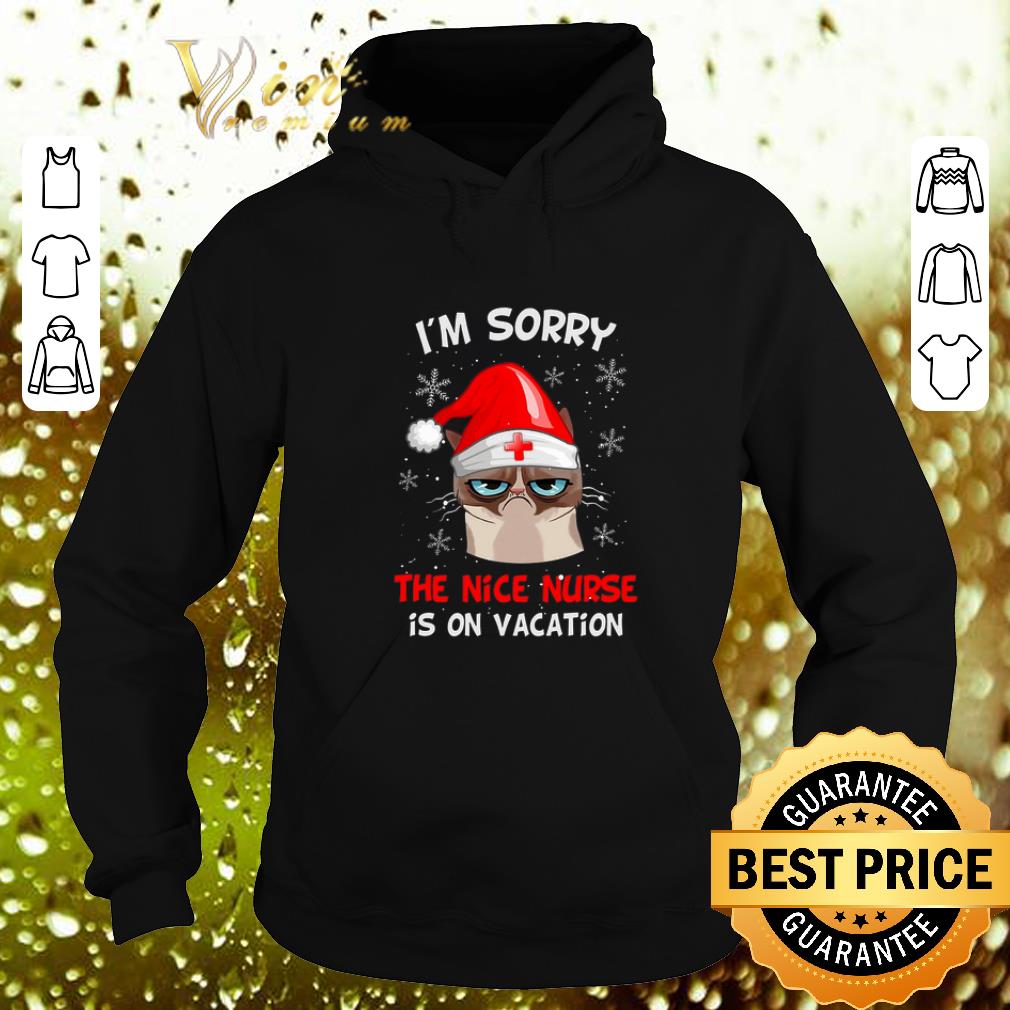 Original Grumpy Cat I'm sorry the nice nurse is on vacation shirt Original Grumpy Cat I m sorry the nice nurse is on vacation shirt 4 - Original Grumpy Cat I'm sorry the nice nurse is on vacation shirt