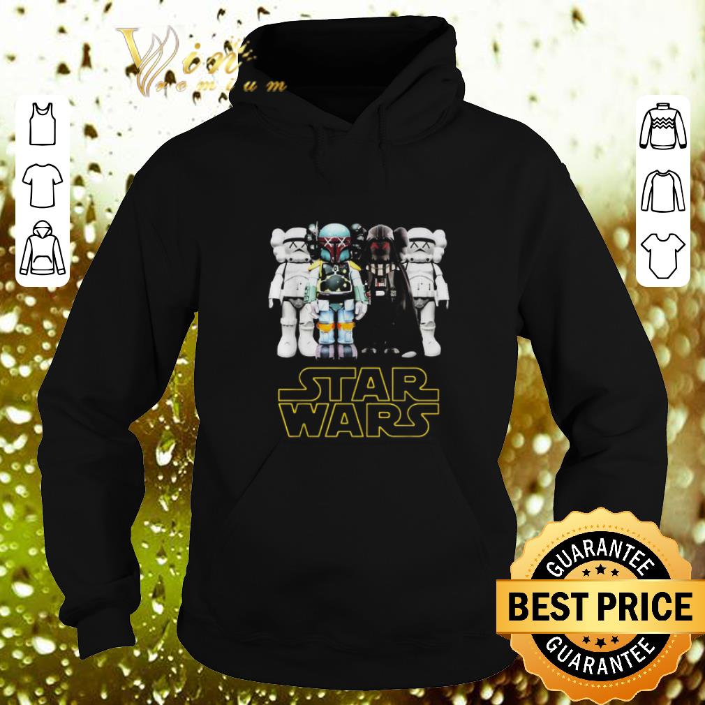 Top Kaws Star Wars Stormtrooper Boba Fett Darth Vader shirt 4 - Top Kaws Star Wars Stormtrooper Boba Fett Darth Vader shirt