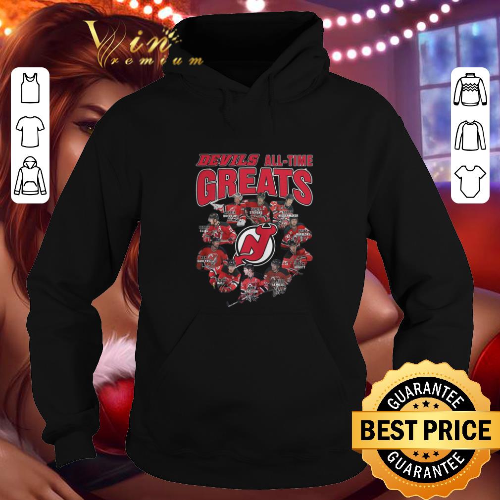 Top New Jersey Devils all time greats signatures shirt 4 - Top New Jersey Devils all time greats signatures shirt