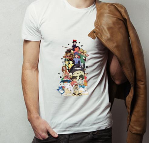 Official Totoro Mononoke Hime Studio Ghibli Character shirt 4 - Official Totoro Mononoke Hime Studio Ghibli Character shirt