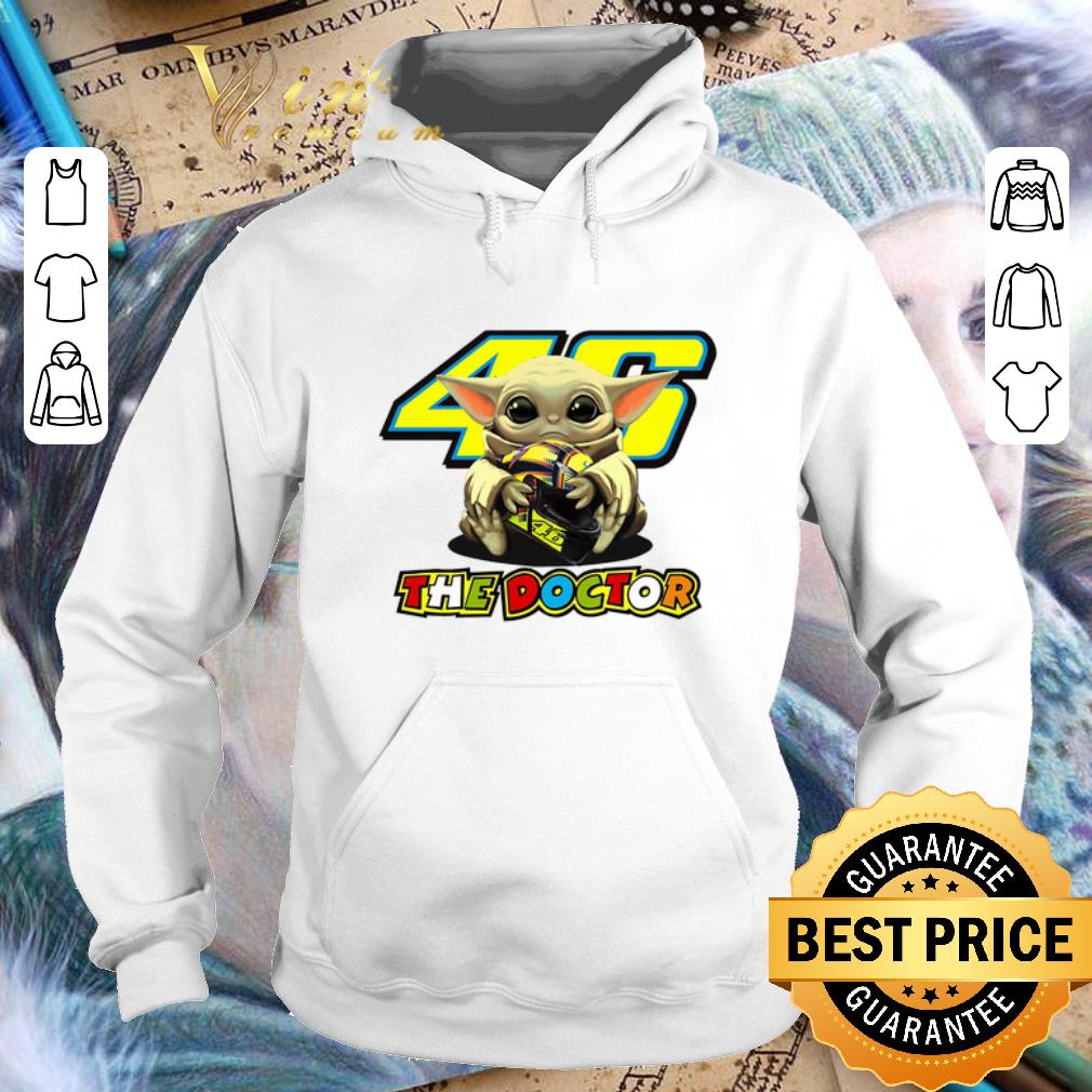 Original Baby Yoda hug 46 The Doctor Valentino Rossi Star Wars shirt 4 - Original Baby Yoda hug 46 The Doctor Valentino Rossi Star Wars shirt