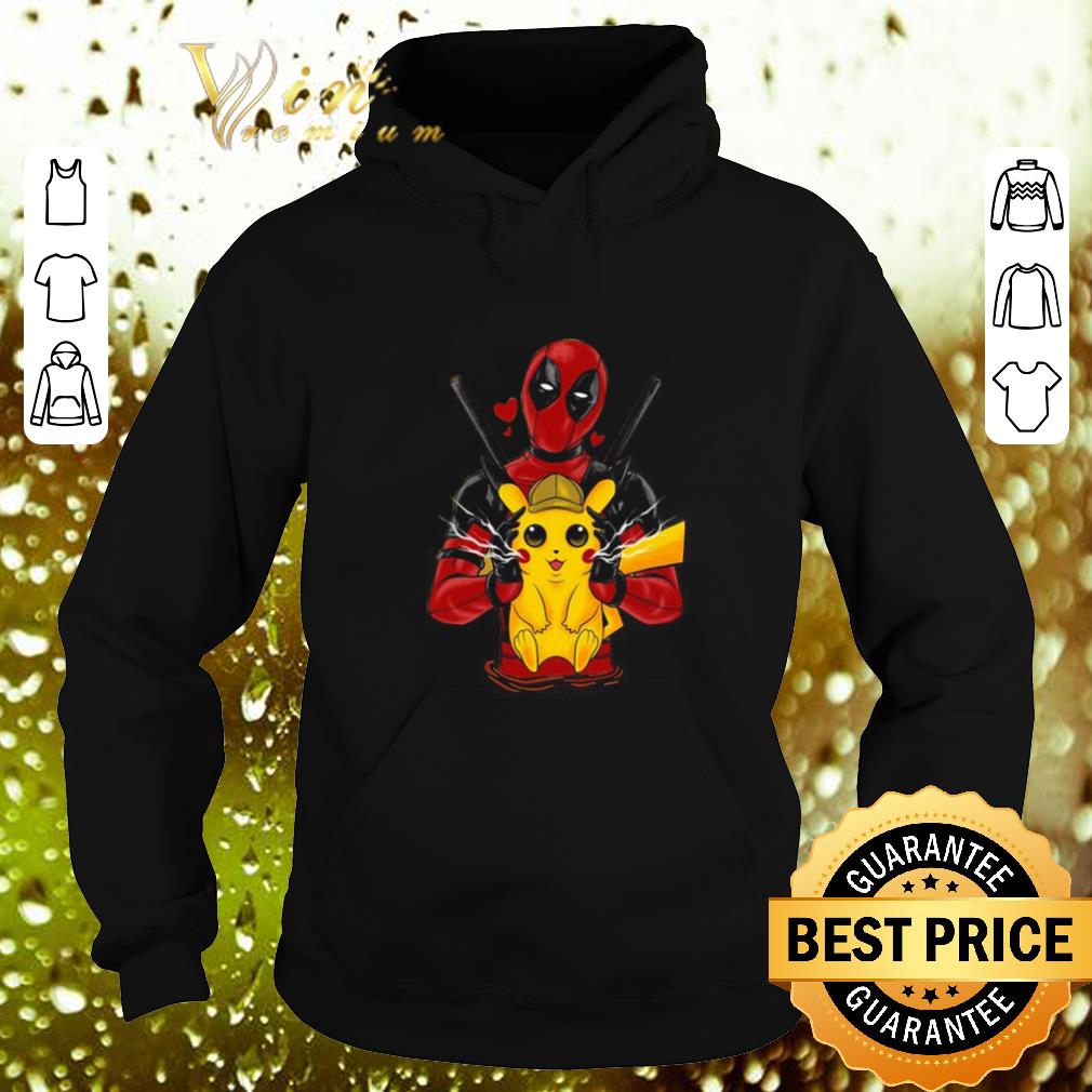 Original Deadpool and Detective Pikachu shirt Original Deadpool and Detective Pikachu shirt 4 - Original Deadpool and Detective Pikachu shirt