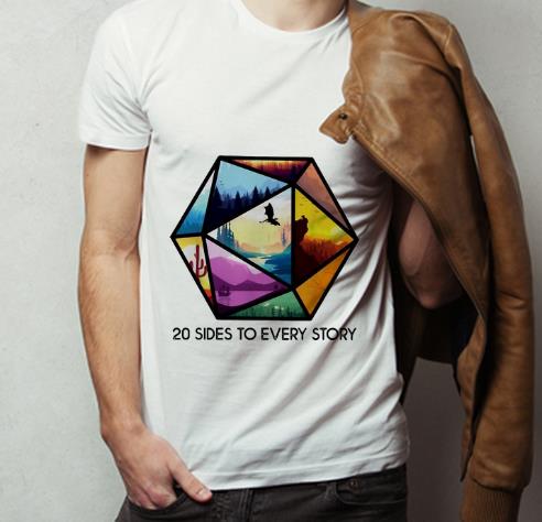 Original Dungeons And Dinosaurs 20 Sides To Every Story shirt 4 - Original Dungeons And Dinosaurs 20 Sides To Every Story shirt