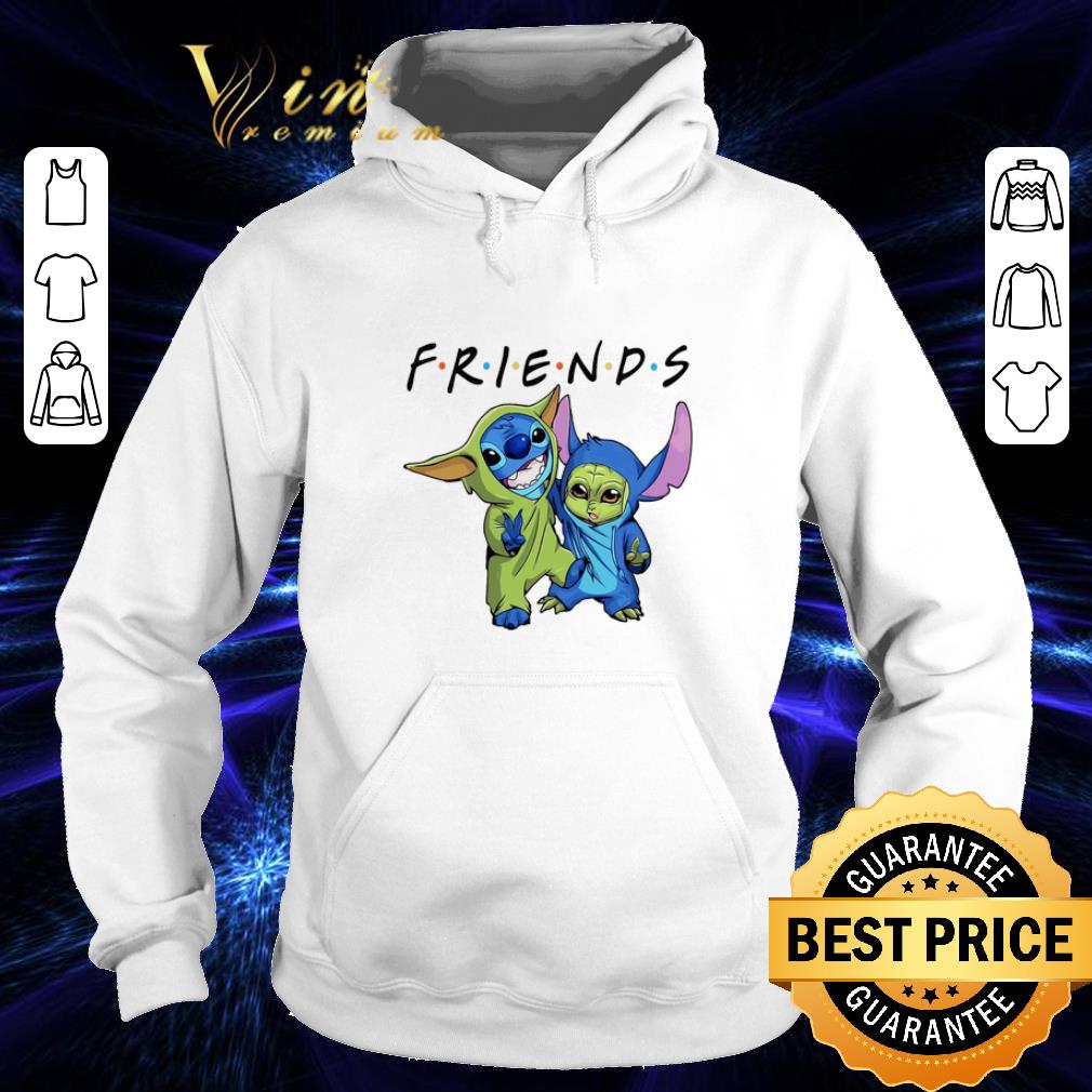 Original Friends Baby Stitch and Baby Yoda Disney shirt 4 - Original Friends Baby Stitch and Baby Yoda Disney shirt