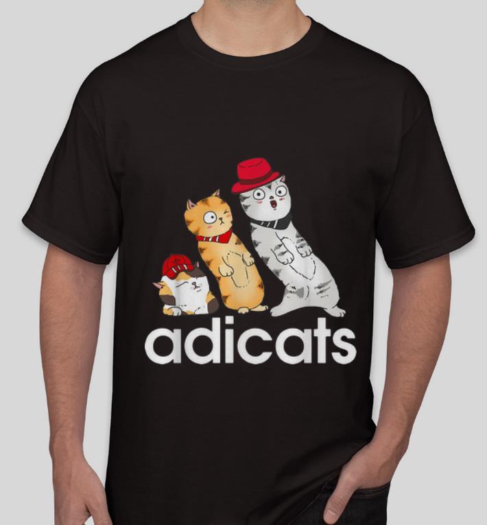 Premium Adicats Adidas And Cat Lovers shirt 4 - Premium Adicats Adidas And Cat Lovers shirt