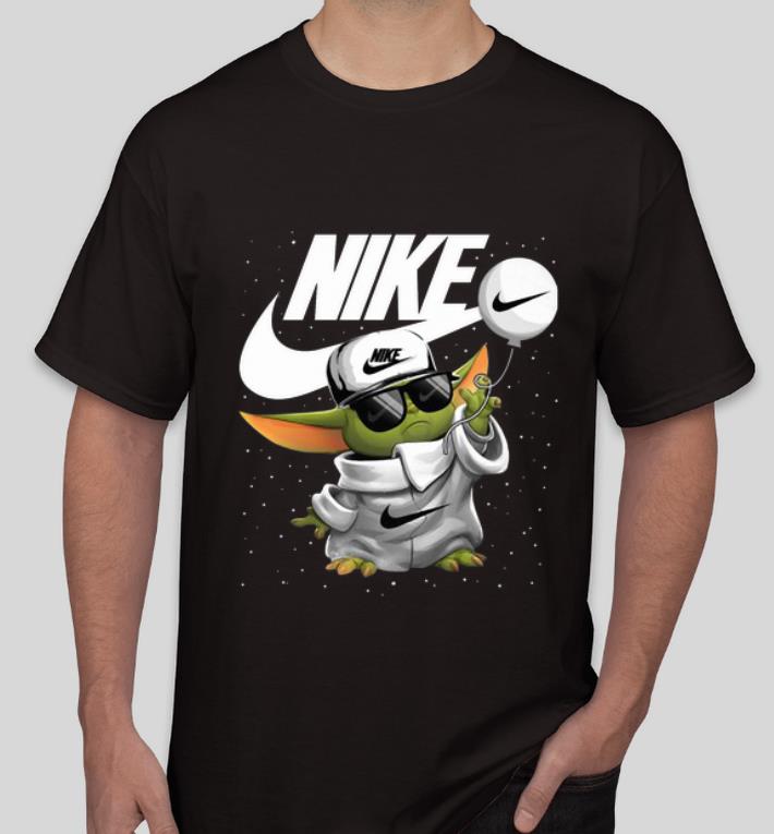 Hot Star Wars Baby Yoda Nike shirt 4 - Hot Star Wars Baby Yoda Nike shirt