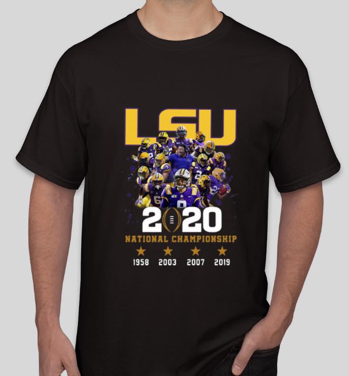 Original LSU Tigers 2020 National Championship shirt 4 - Original LSU Tigers 2020 National Championship shirt
