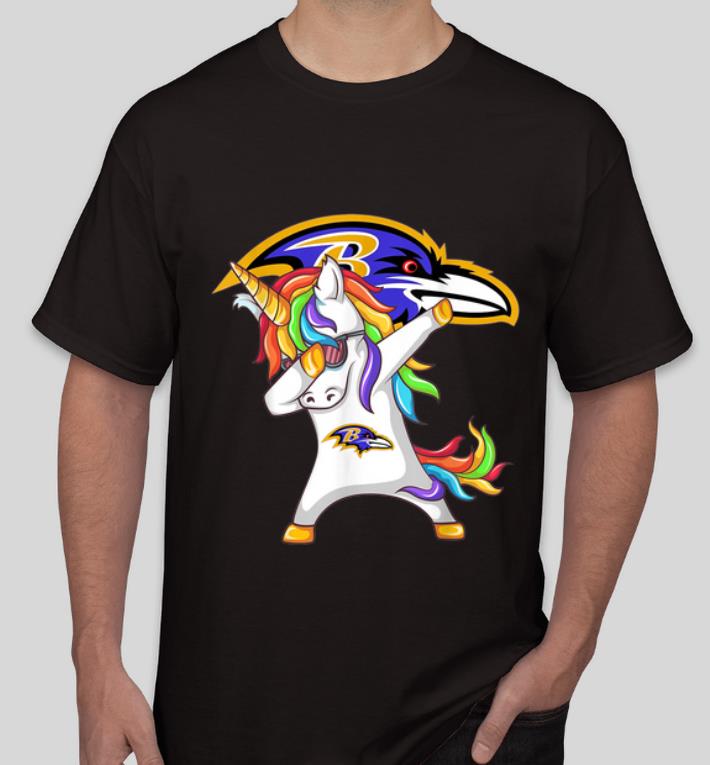 Pretty Patrick Unicorn Dabbing Baltimore Ravens shirt 4 - Pretty Patrick Unicorn Dabbing Baltimore Ravens shirt