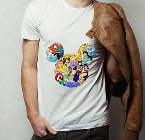 Great Mickey Mouse All Princess Walt Disney shirt 4 - Great Mickey Mouse All Princess Walt Disney shirt