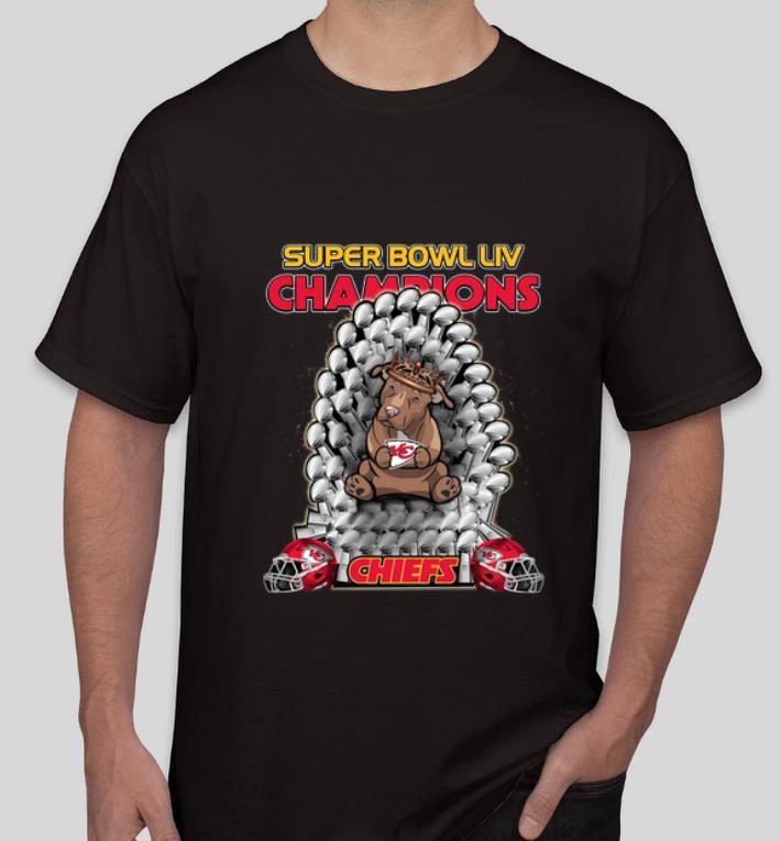 Great Pitbull Iron Throne Super Bowl LIV Champions Chiefs shirt 4 - Great Pitbull Iron Throne Super Bowl LIV Champions Chiefs shirt