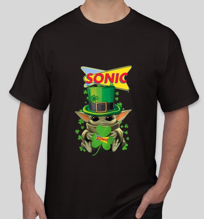 Great Star Wars Baby Yoda Sonic Shamrock St Patrick s Day shirt 4 - Great Star Wars Baby Yoda Sonic Shamrock St. Patrick’s Day shirt