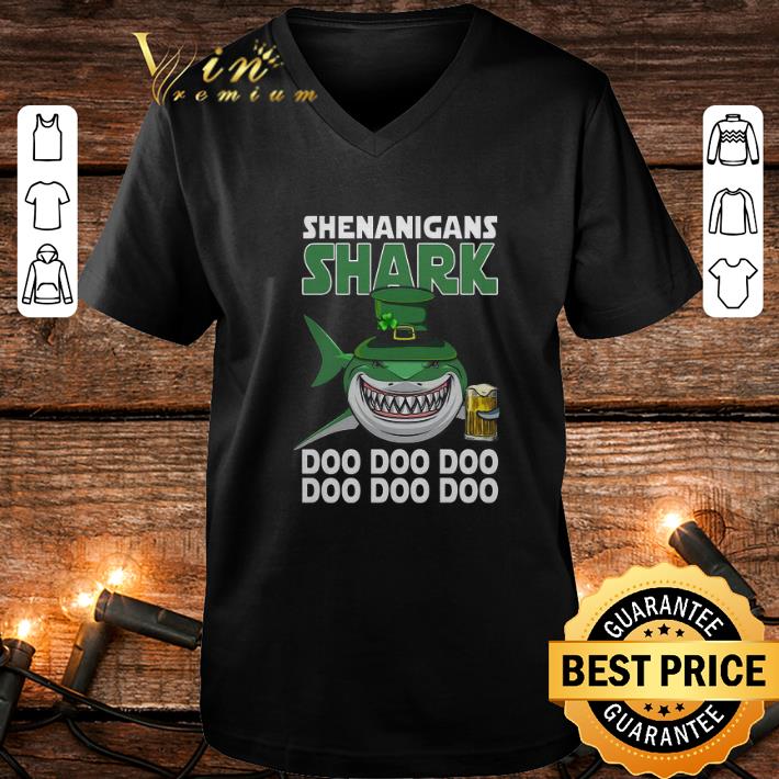 Hot Shenanigans Shark Doo Doo Doo St Patrick s Day shirt 4 - Hot Shenanigans Shark Doo Doo Doo St Patrick's Day shirt