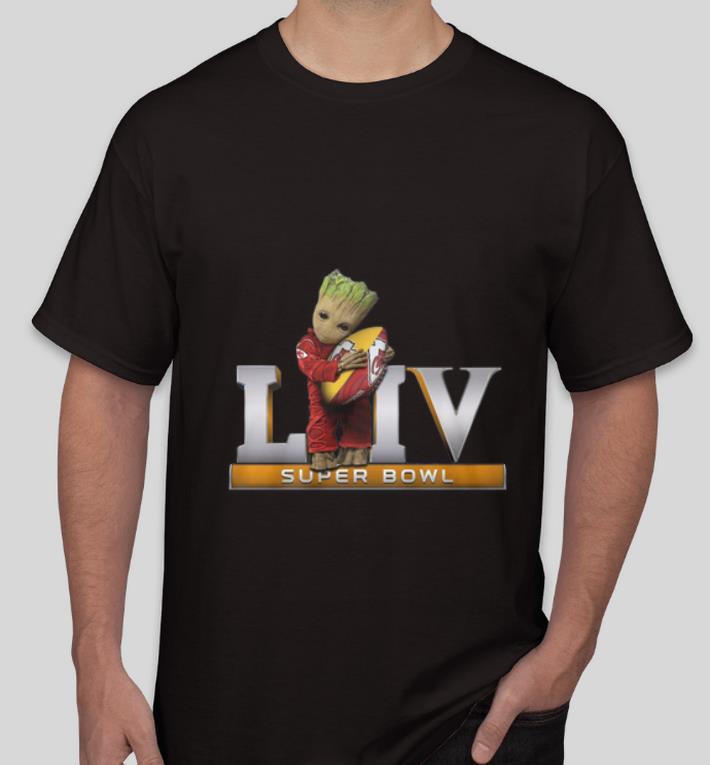 Original Baby Groot Hug LIV Super Bowl shirt 4 - Original Baby Groot Hug LIV Super Bowl shirt