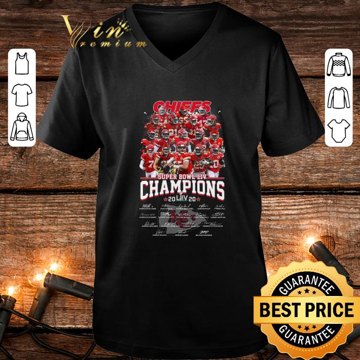 Original Chiefs Super Bowl Champions 2020 signatures Kansas City Chiefs shirt 4 - Original Chiefs Super Bowl Champions 2020 signatures Kansas City Chiefs shirt