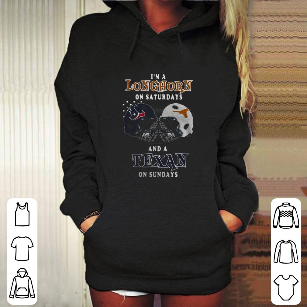 Original I’m a Longhorn on Saturdays and a Houston Texans on Sundays shirt Original I m a Longhorn on Saturdays and a Houston Texans on Sundays shirt 4 - Original I’m a Longhorn on Saturdays and a Houston Texans on Sundays shirt