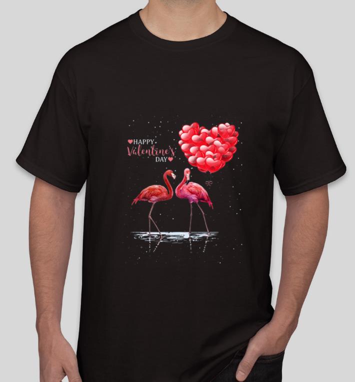 Pretty Flamingos Happy Valentine s day shirt 4 - Pretty Flamingos Happy Valentine’s day shirt