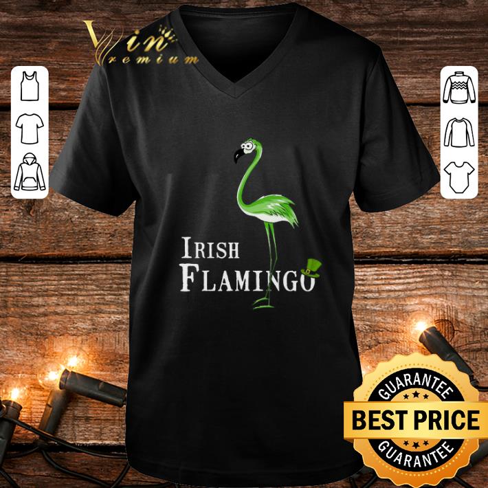 Top Irish Flamingo St Patrick s day shirt 4 - Top Irish Flamingo St. Patrick's day shirt