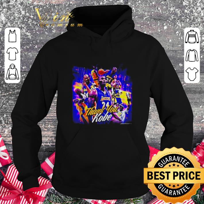 Top Kobe Bryant Rip Lakers 24 Thank You Kobe shirt 4 - Top Kobe Bryant Rip Lakers 24 Thank You Kobe shirt