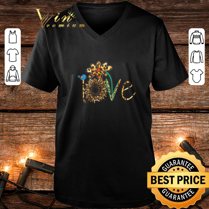 Original Love sunflower leopard daisy flower bird shirt Original Love sunflower leopard daisy flower bird shirt 4 - Original Love sunflower leopard daisy flower bird shirt