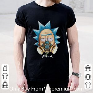 Official Rick Sanchez Gas Mask Quarantine shirt 1