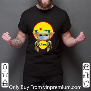 Pretty Star Wars Baby Yoda Face Mask Hug Lidl shirt 1