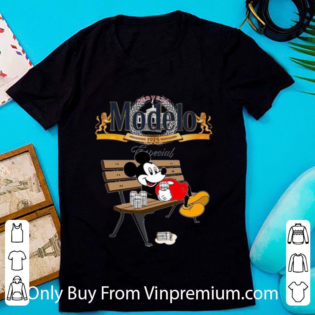 Awesome Mickey Mouse Drink Cerveza Modelo shirt