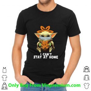 Original Star Wars Baby Yoda Face Mask Hug Dignity Health I Can't Stay At Home shirt 1