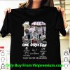 Premium 10 Years Of 1d One Direction Thank You For The Memories Signatures shirt