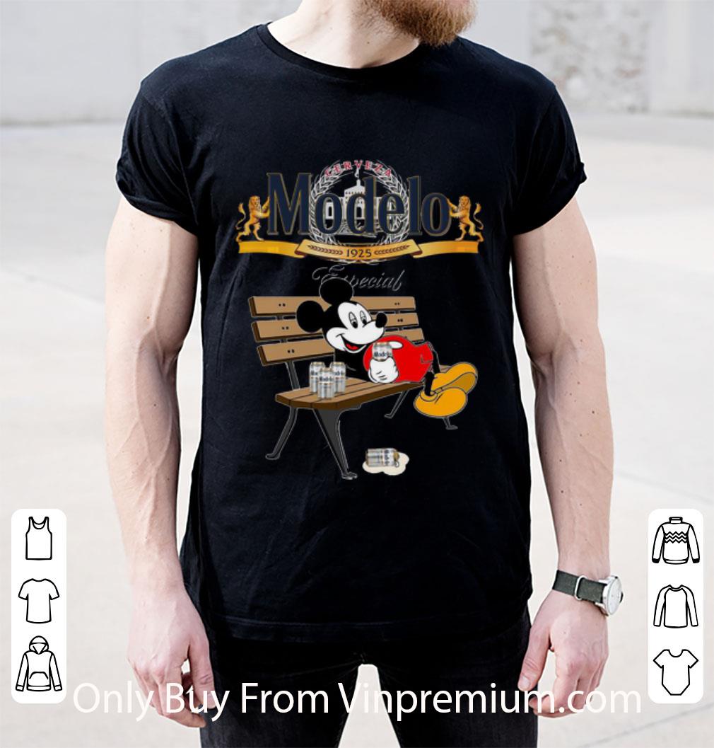 Awesome Mickey Mouse Drink Cerveza Modelo shirt