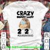 Original Crazy Bunny Lady 2020 #Quarantined Covid-19 shirt