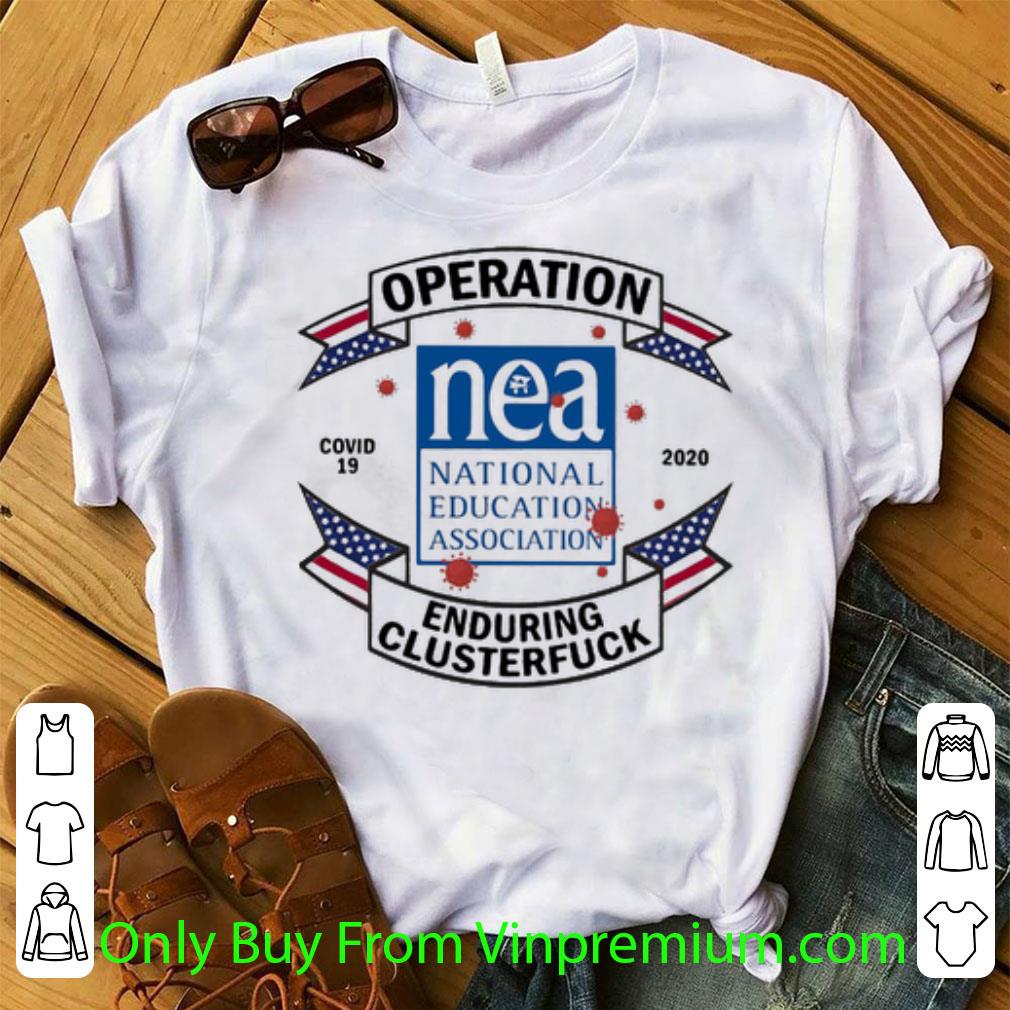 Top National Education Association Operation Covid-19 2020 shirt