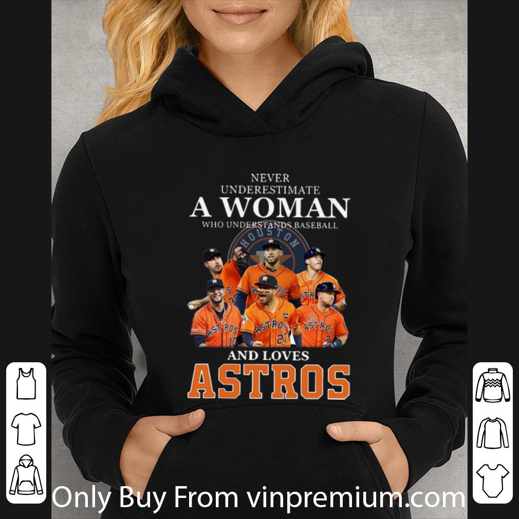 71b72ca9 hot never underestimate a woman who understands baseball and love astros shirt 4 - Hot Never Underestimate A Woman Who Understands Baseball And Love Astros shirt
