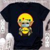 Pretty Star Wars Baby Yoda Face Mask Hug Lidl shirt