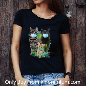 Hot Cats Face Mask Cat Lovers shirt 2