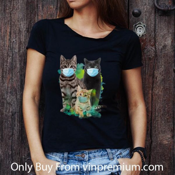 Hot Cats Face Mask Cat Lovers shirt