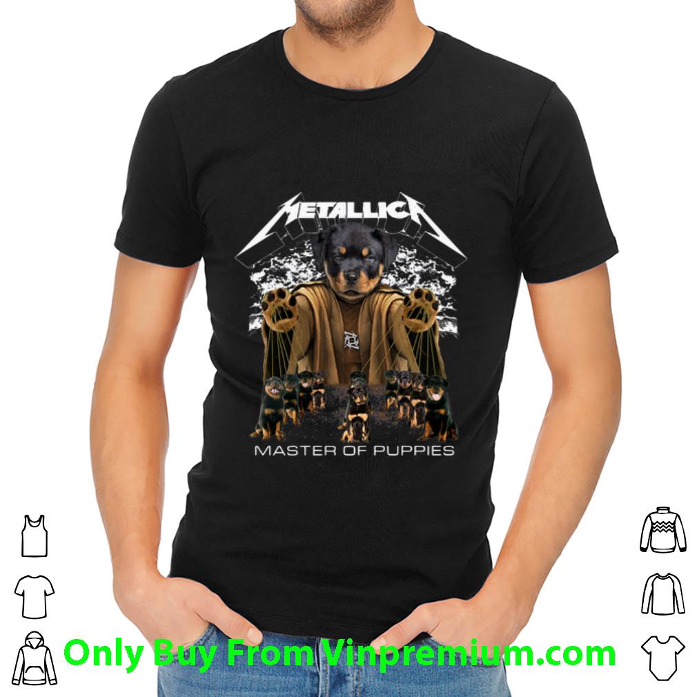 Original Metallica Master Of Puppies shirt