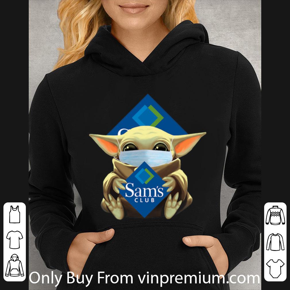Awesome Star Wars Baby Yoda Mask Hug Sam s Club Covid 19 shirt 4 - Awesome Star Wars Baby Yoda Mask Hug Sam’s Club Covid-19 shirt