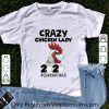 Pretty Crazy Chicken Lady 2020 #Quarantined Covid-19 shirt