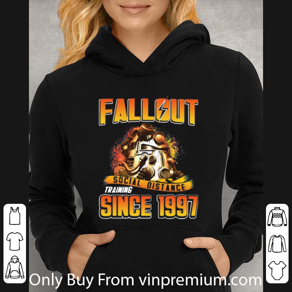 a81814ef great fallout social distance training since 1997 shirt 4 - Great Fallout Social Distance Training Since 1997 shirt