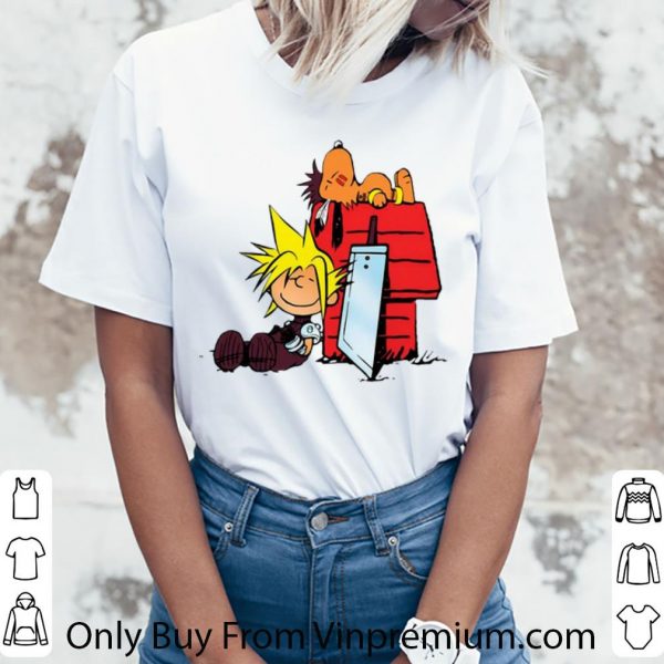 Hot Final Fantasy Snoopy And Charlie Brown shirt