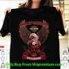 Motor Harley Davidson Cycles Skull Georgia Bulldogs Shirt