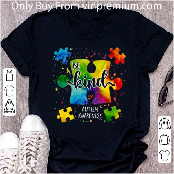 Great Be Kind Autism Awareness shirt
