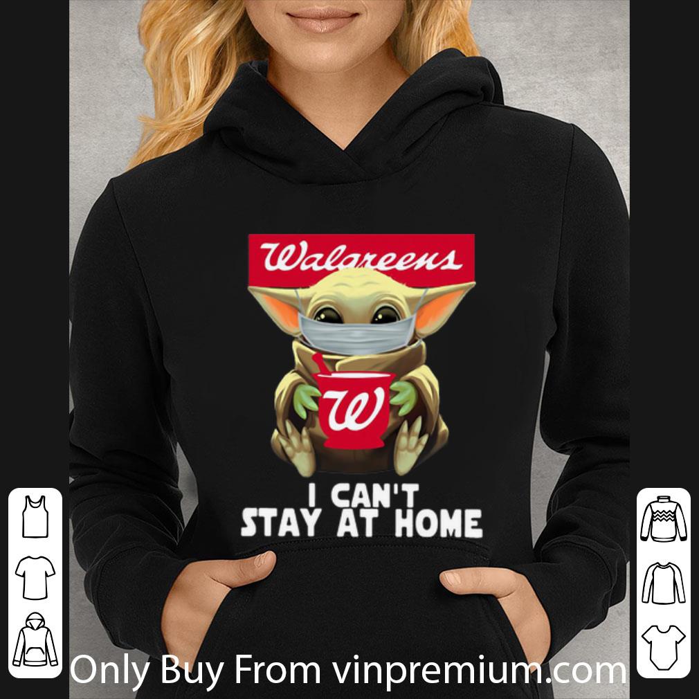 cc158a09 hot star wars baby yoda mask hug walgreens i can t stay at home shirt 4 - Hot Star Wars Baby Yoda Mask Hug Walgreens I Can’t Stay At Home shirt