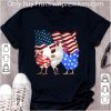 Great American Flag Chicken shirt