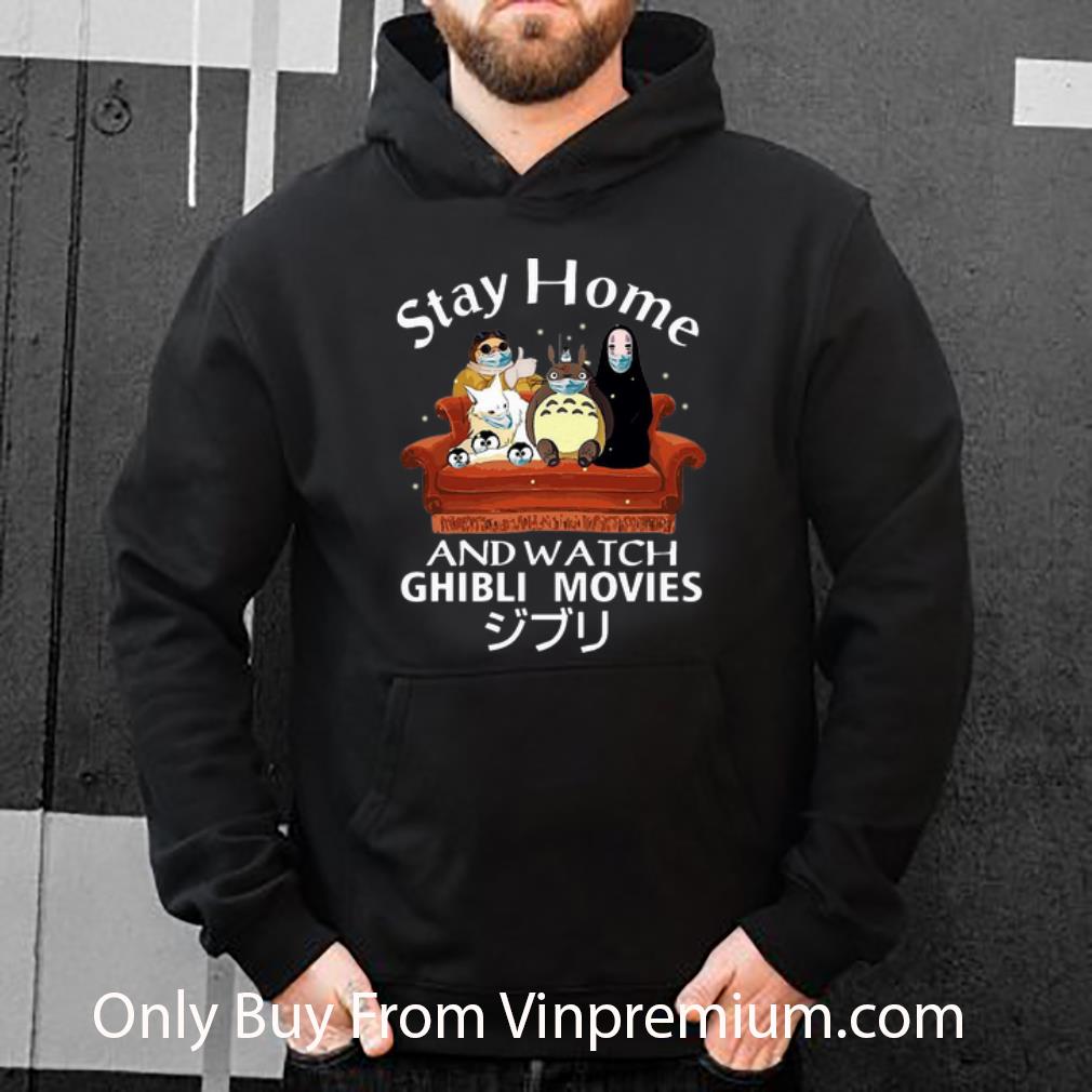 e044fc5b official stay home and watch ghibli movies mask japanese shirt 4 - Official Stay Home And Watch Ghibli Movies Mask Japanese shirt