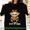 Original Star Wars Baby Yoda Face Mask Hug Dignity Health I Can't Stay At Home shirt